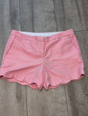 Pink Scalloped Women’s Shorts
